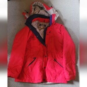 Vintage ll bean Penobscot Parka Red  women's medium